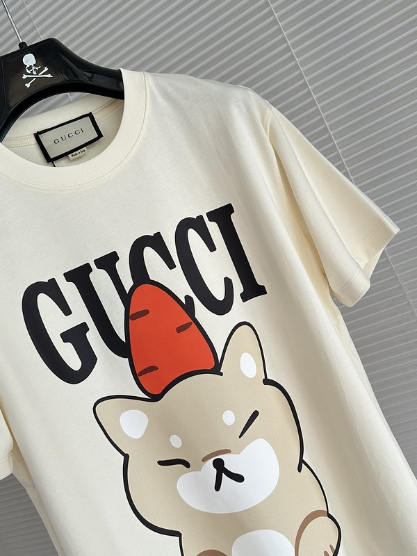 Футболка Gucci Cute "Cream" фото № 5