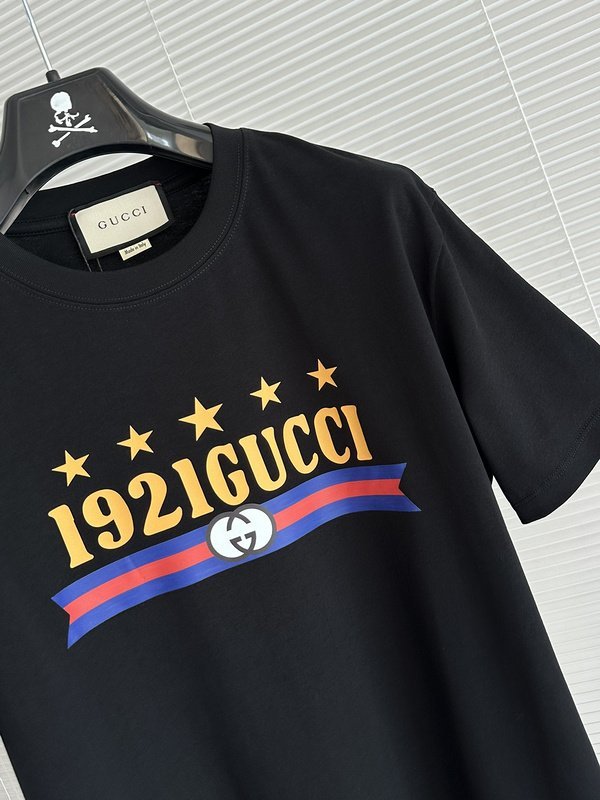 Футболка Gucci Five Stars Original "Black" фото № 3