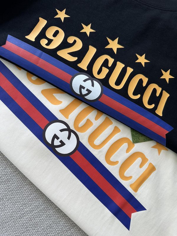 Футболка Gucci Five Stars Original "Black" фото № 6