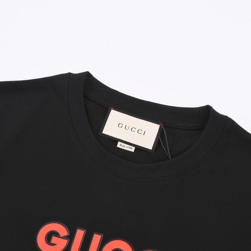 Футболка Gucci Green Lipstick "Black" фото № 8