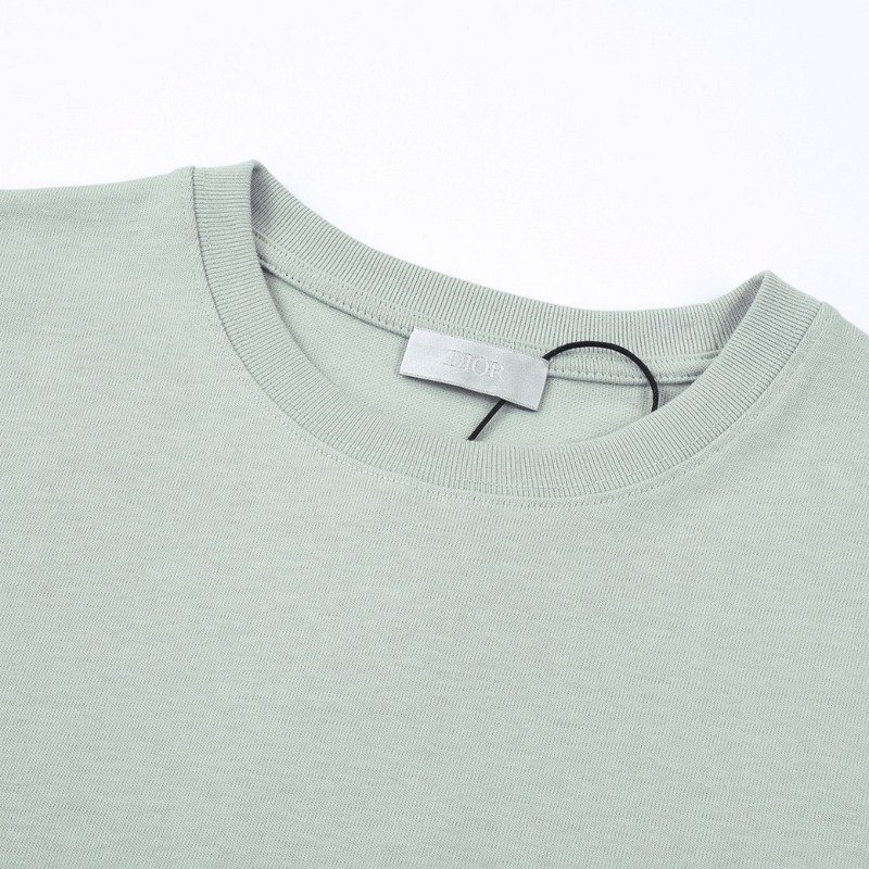 Футболка Gucci Embroidery Brand Logo "Green" фото № 2