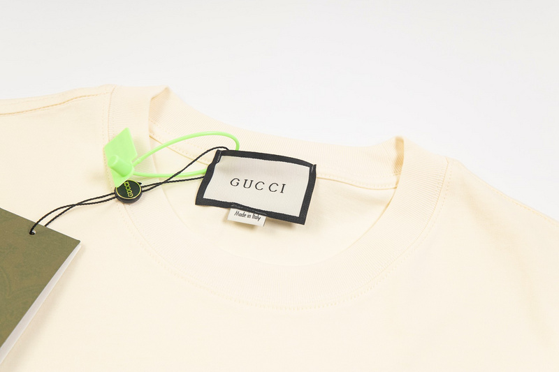 Футболка Gucci Two Palms Print "Beige" фото № 4