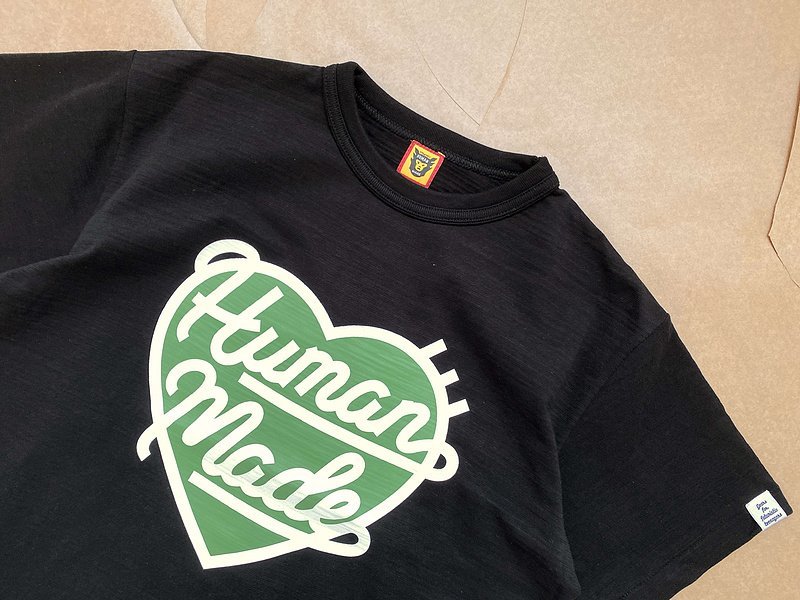 Футболка Human Made With Heart Print "Black" фото № 9
