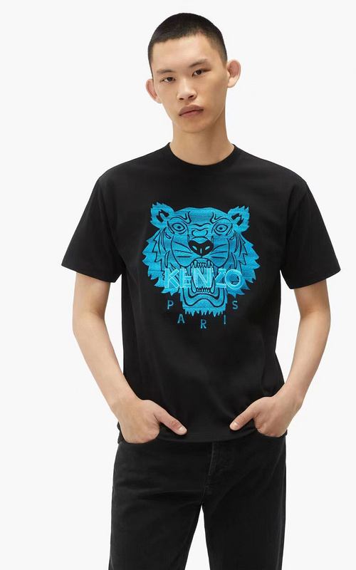 Футболка Kenzo Tiger Print "Black" фото № 2