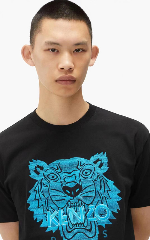 Футболка Kenzo Tiger Print "Black" фото № 7