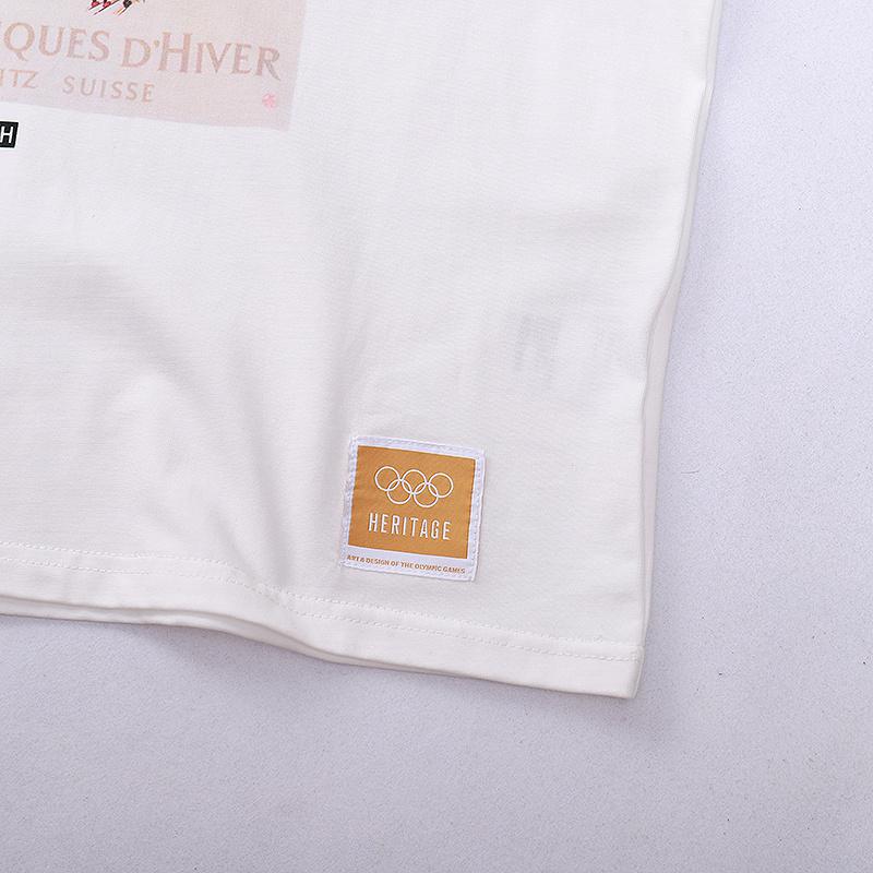 Футболка Kith Winter Olympics 1948 "White" фото № 6