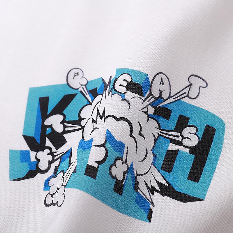 Футболка Kith Blue Smoke "White" фото № 6