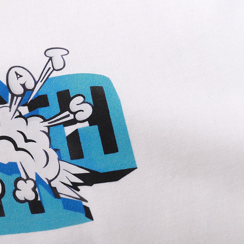 Футболка Kith Blue Smoke "White" фото № 5