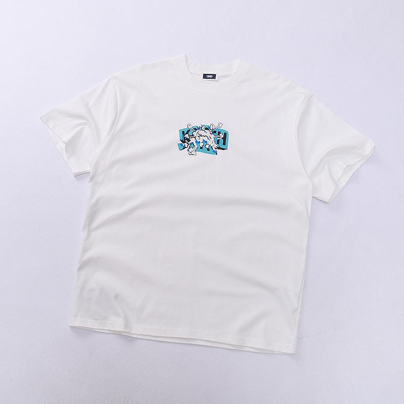 Футболка Kith Blue Smoke "White" фото № 2