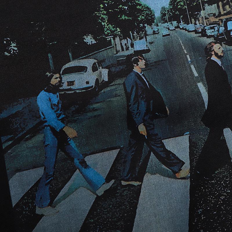 Футболка Kith Abbey Road "Black" фото № 5