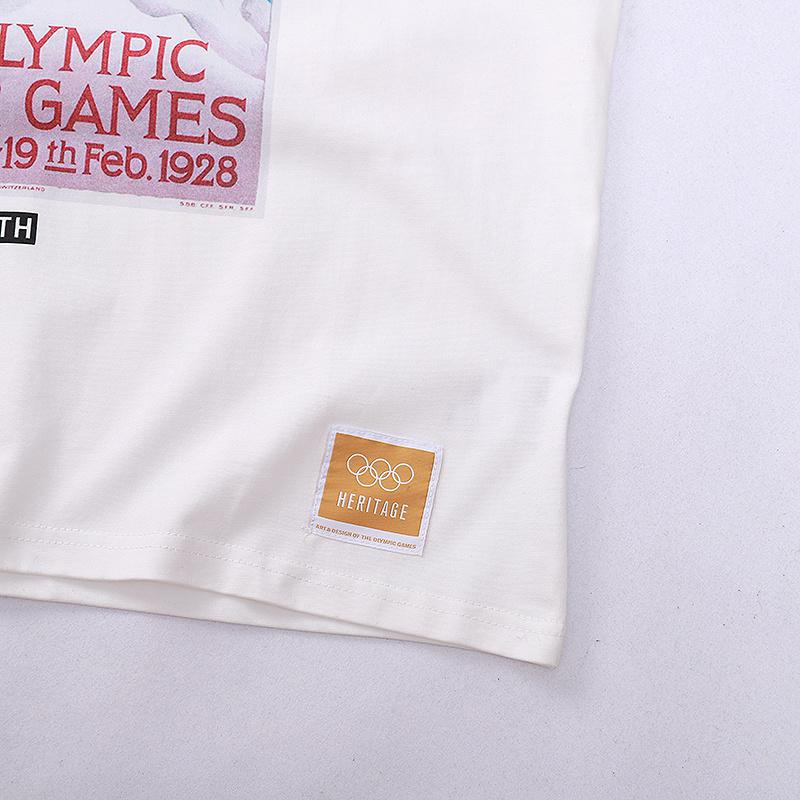Футболка Kith 2nd Olympics 1928 "White" фото № 3