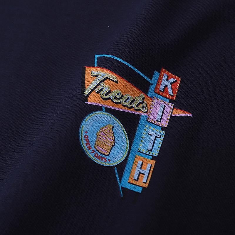Футболка Kith Treats 7 Days "Navy Blue" фото № 4
