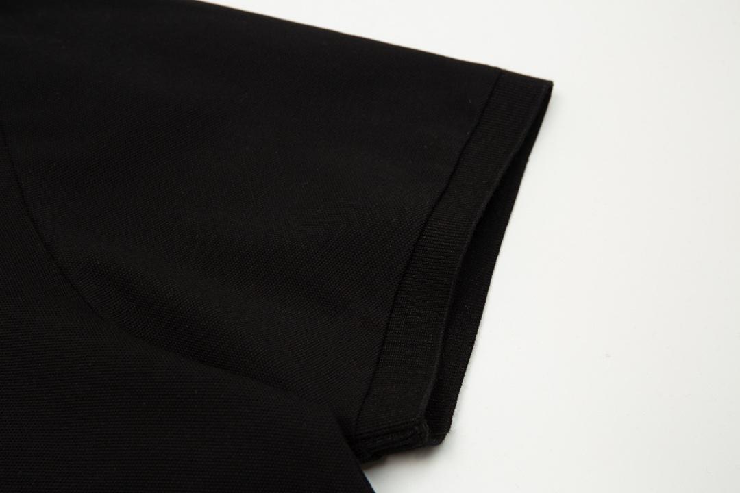 Футболка Lacoste Crocodile In A Circle "Black" фото № 3