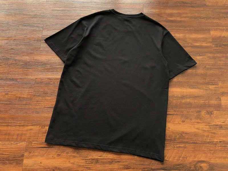 Футболка Lacoste Embroidered Small Front Logo "Black" фото № 2