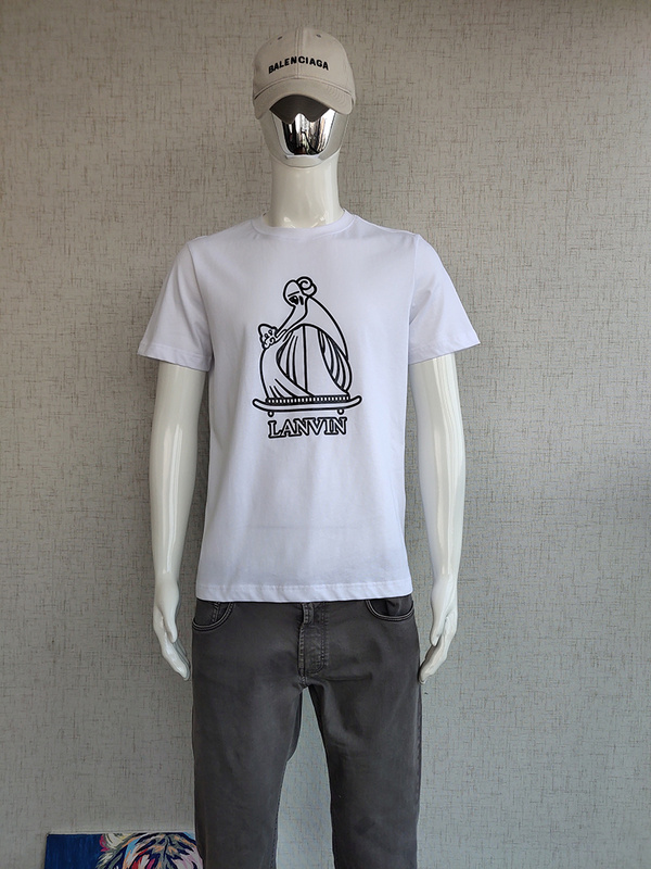 Футболка Lanvin Short Sleeve "White" фото № 4