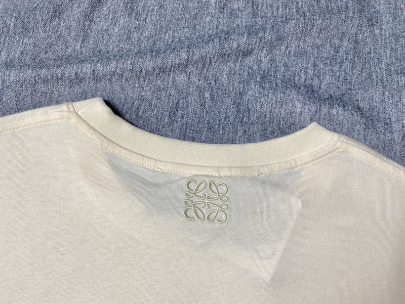 Футболка Loewe Cactus Logo "Beige" фото № 8
