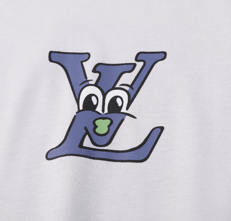 Футболка Louis Vuitton Battle Of Logos "White" фото № 3