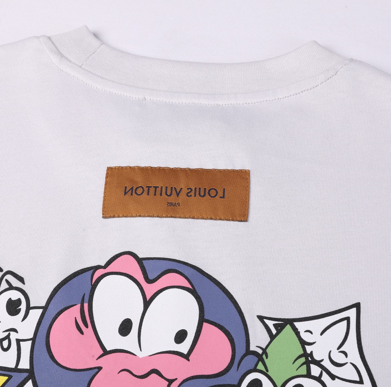 Футболка Louis Vuitton Battle Of Logos "White" фото № 5