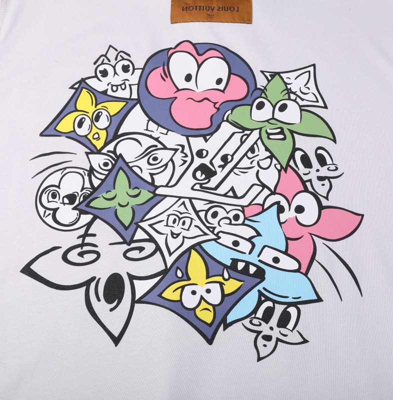 Футболка Louis Vuitton Battle Of Logos "White" фото № 7