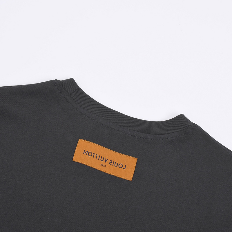 Футболка Louis Vuitton Maison Fondee "Gray" фото № 6