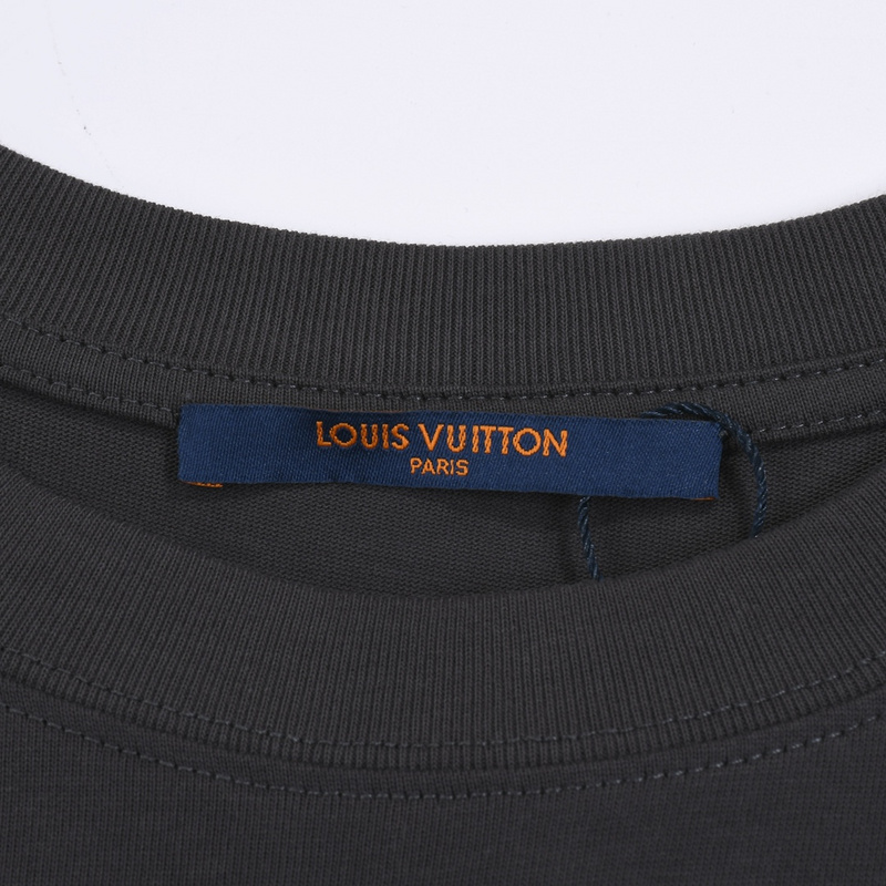 Футболка Louis Vuitton Maison Fondee "Gray" фото № 5