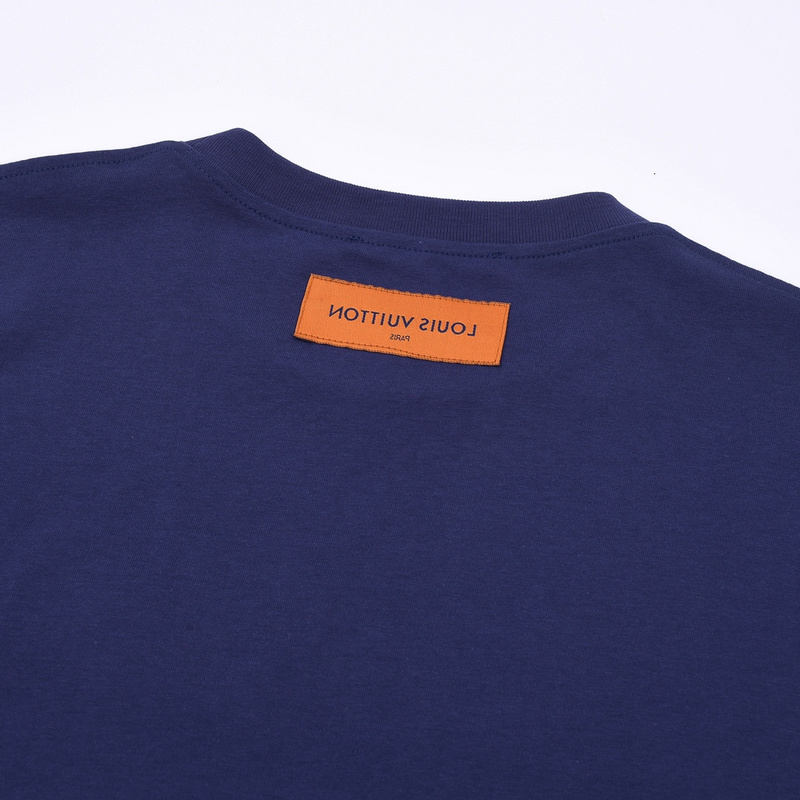 Футболка Louis Vuitton Beautiful Font ""Blue фото № 7