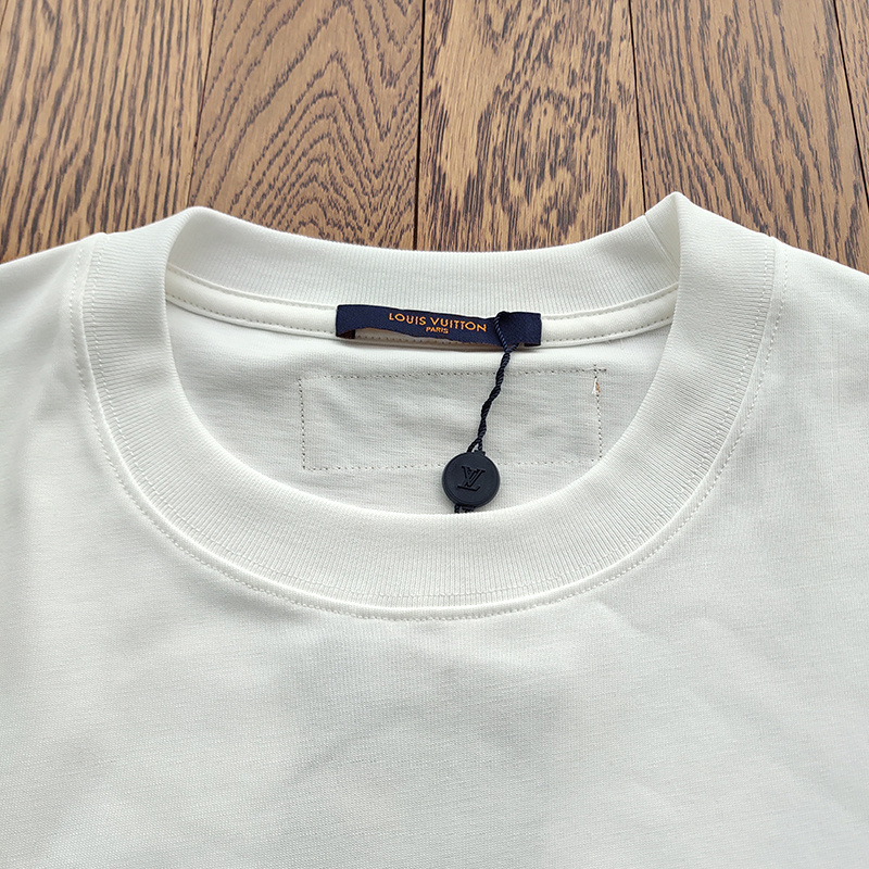 Футболка Louis Vuitton Graffiti Print "White" фото № 4