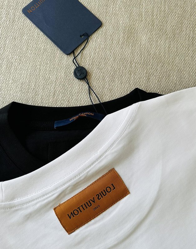 Футболка Louis Vuitton Paint Stains "White" фото № 4