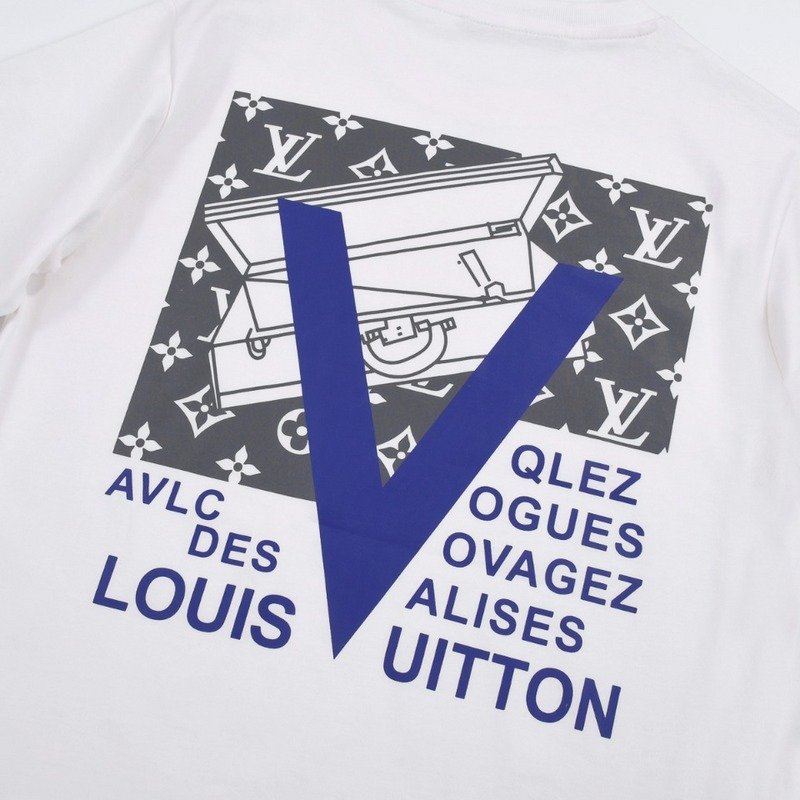 Футболка Louis Vuitton With Drawer Print "White" фото № 6