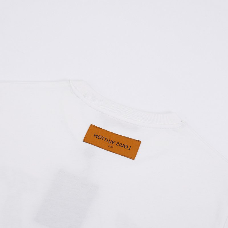 Футболка Louis Vuitton With Hare In Brand Clothes "White" фото № 5