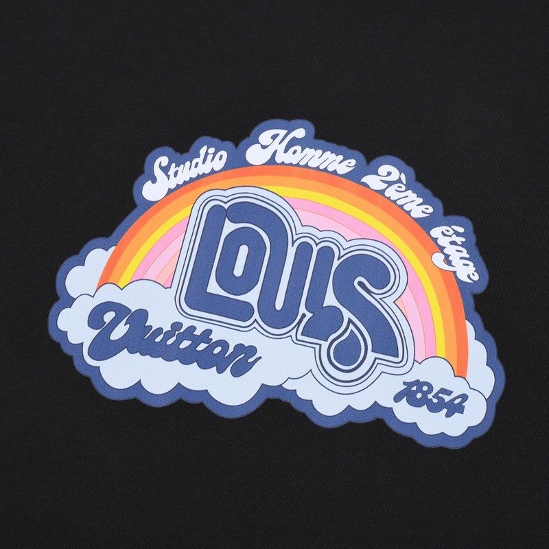 Футболка Louis Vuitton In The Clouds "Black" фото № 6