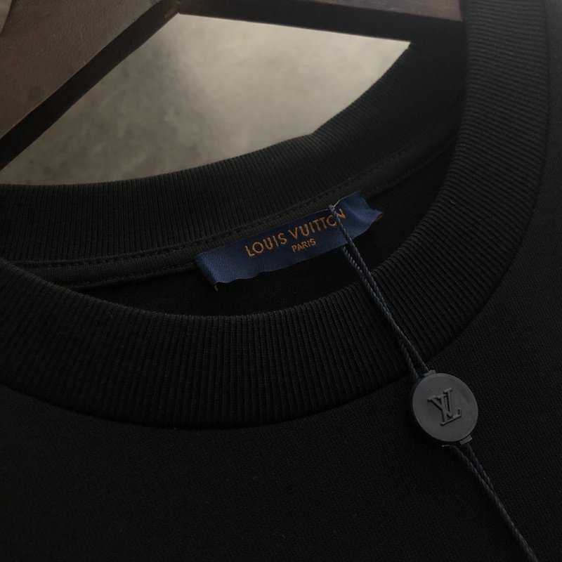 Футболка Louis Vuitton Icons With Flowers "Black" фото № 5