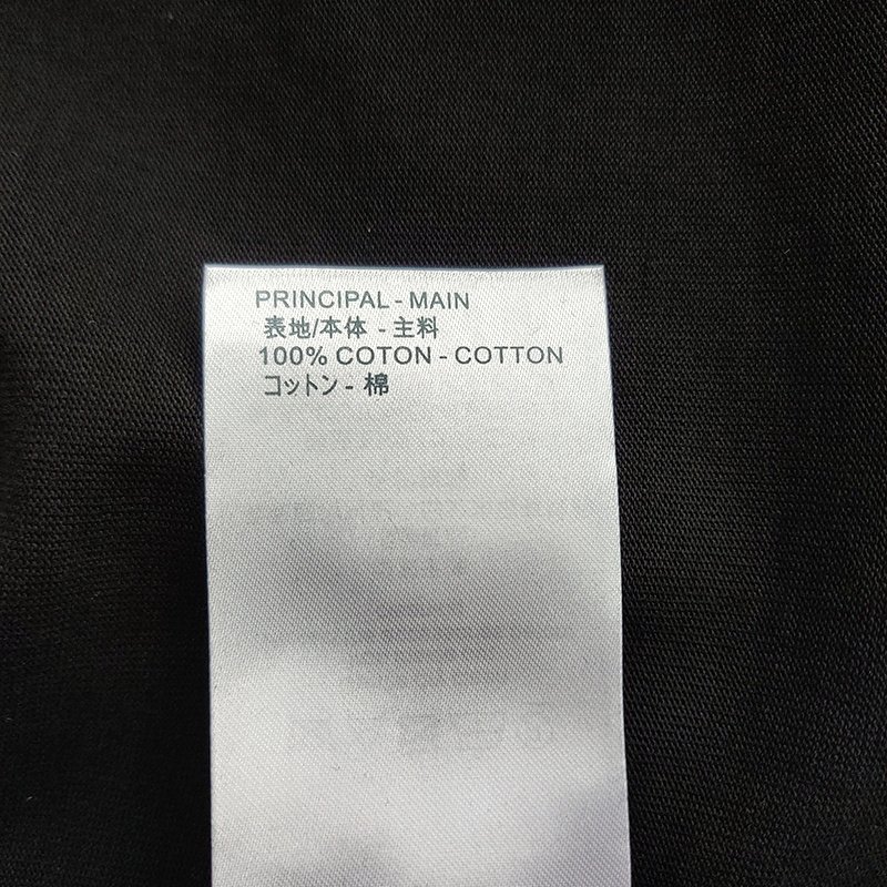 Футболка Louis Vuitton Cotton With Tornado Print "Black" фото № 2