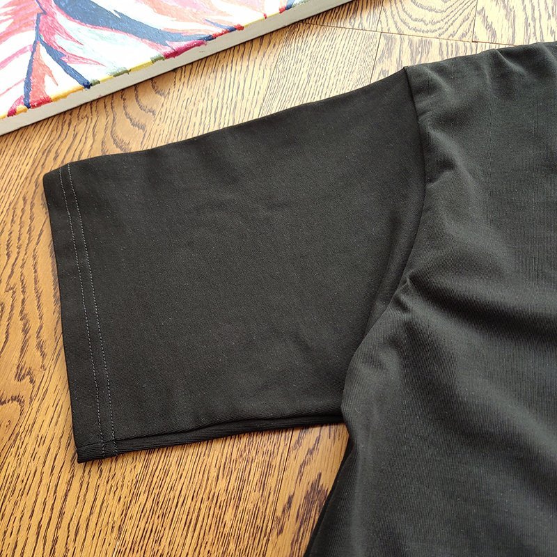 Футболка Louis Vuitton Cotton With Tornado Print "Black" фото № 7