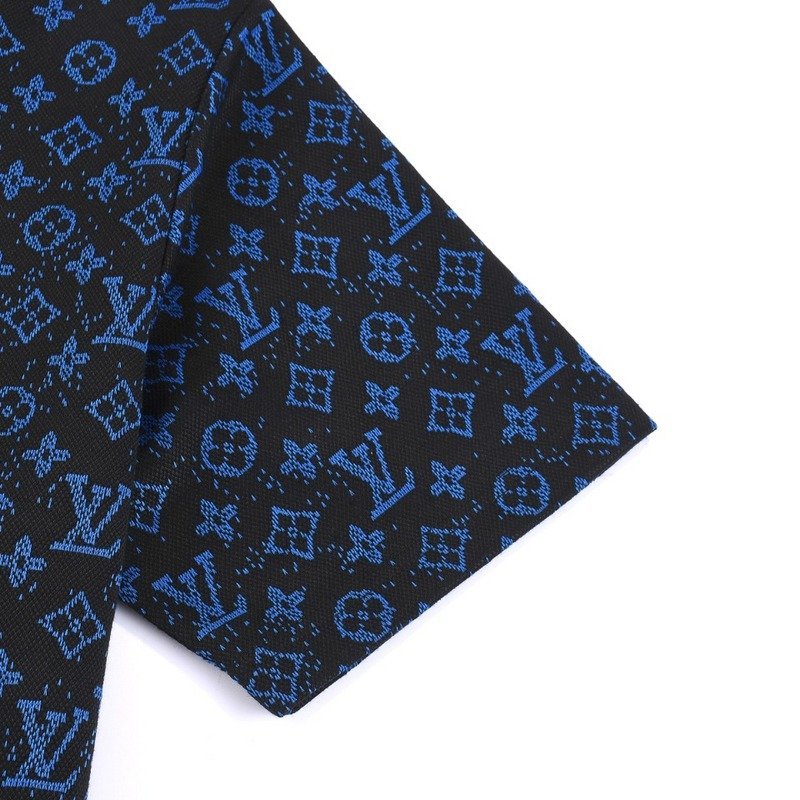 Футболка Louis Vuitton Dense "Black/Blue" фото № 4