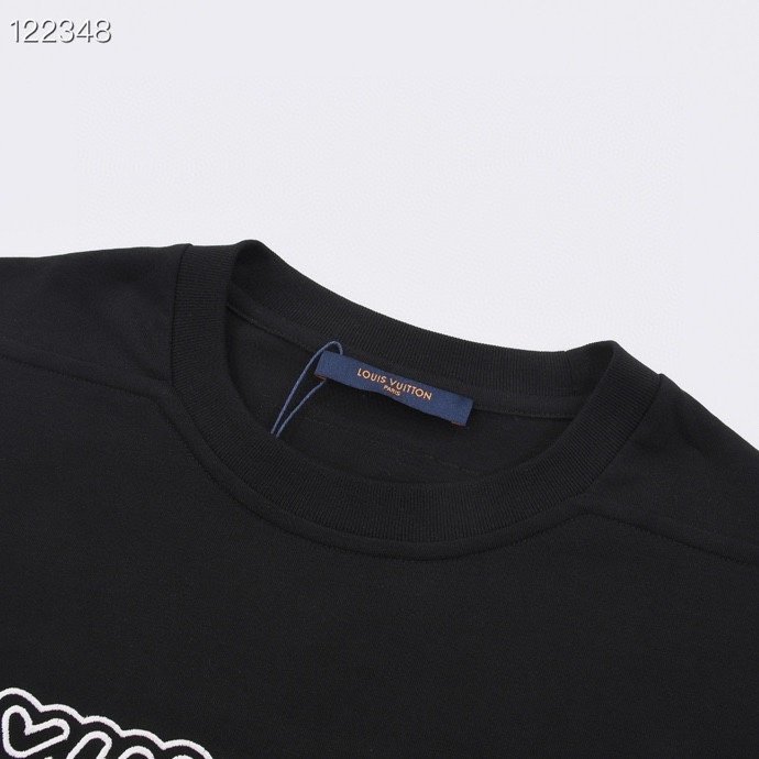 Футболка Louis Vuitton 1854 With Logo Brand "Black" фото № 2