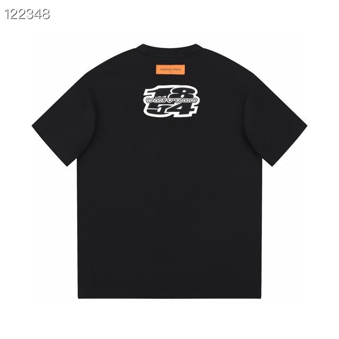 Футболка Louis Vuitton 1854 With Logo Brand "Black" фото № 3