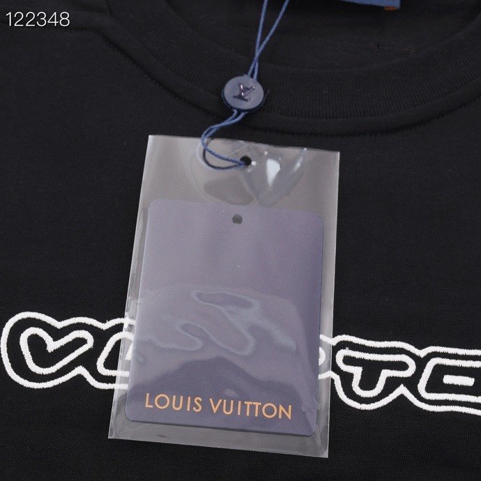 Футболка Louis Vuitton 1854 With Logo Brand "Black" фото № 7