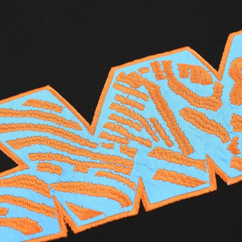 Футболка Louis Vuitton With Striped Text Logo "Black" фото № 4