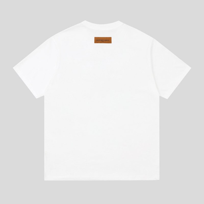 Футболка Louis Vuitton Triplet - Logo "White" фото № 6