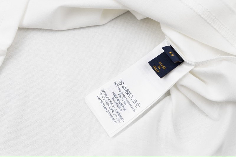 Футболка Louis Vuitton Triplet - Logo "White" фото № 7