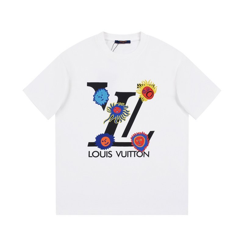 Футболка Louis Vuitton Unusual Sun "White" фото № 5