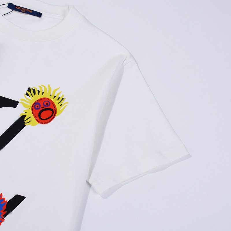 Футболка Louis Vuitton Unusual Sun "White" фото № 7