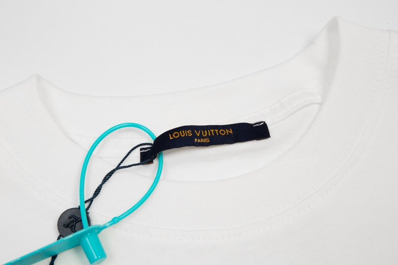 Футболка Louis Vuitton Print - Birds On Ribbon "White" фото № 3