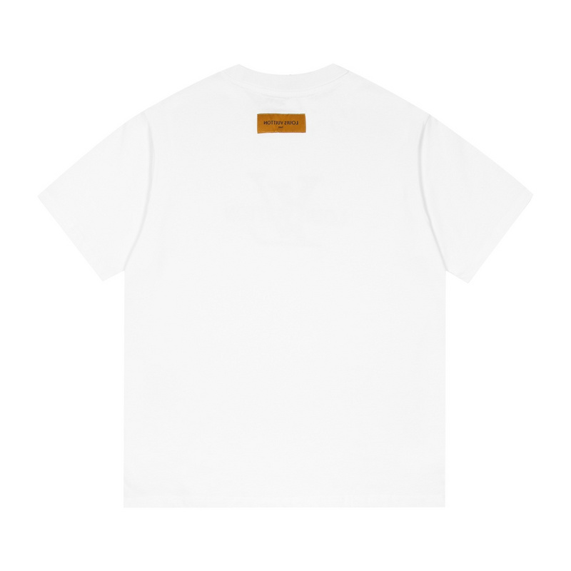 Футболка Louis Vuitton Company Logo Outline "White" фото № 3