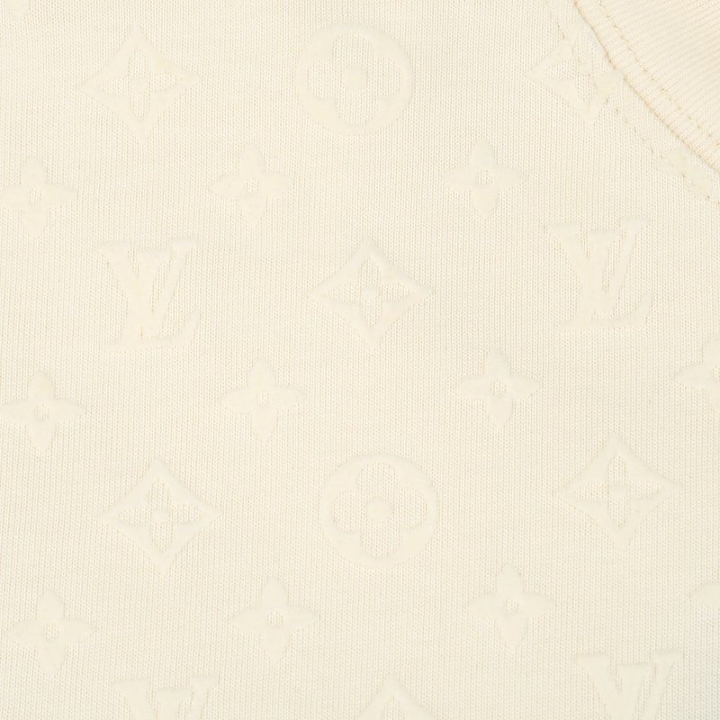 Футболка Louis Vuitton With Logos On Top "Beige" фото № 2