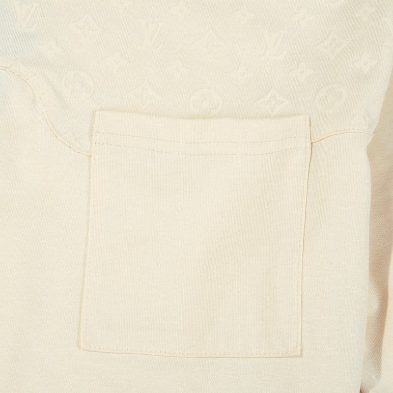 Футболка Louis Vuitton With Logos On Top "Beige" фото № 3