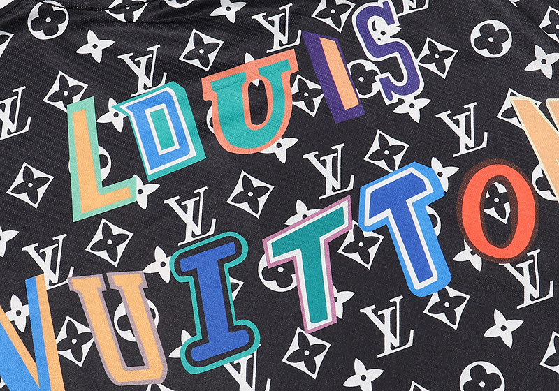 Футболка Louis Vuitton Accentuating Inscription "Black" фото № 4