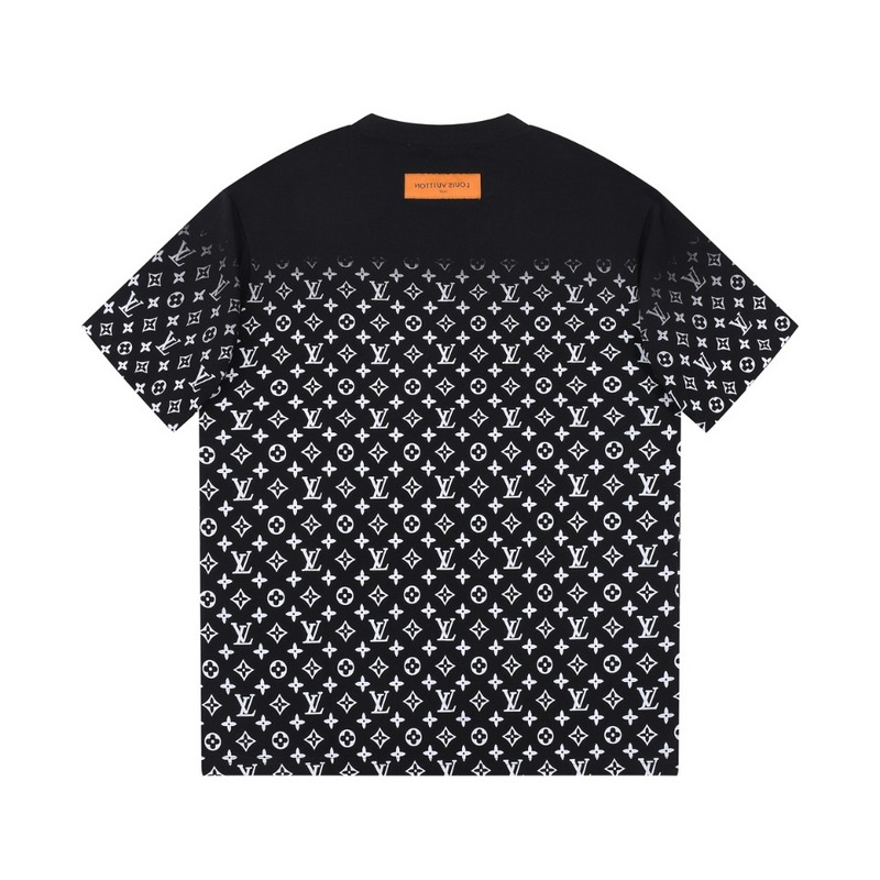 Футболка Louis Vuitton Logos "Black" фото № 3