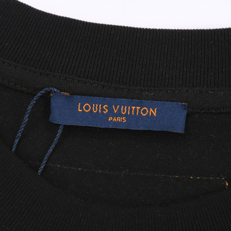 Футболка Louis Vuitton Corporate Logo Design "Black" фото № 6